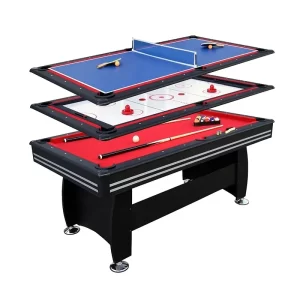 3 in 1 7ft snooker pool table